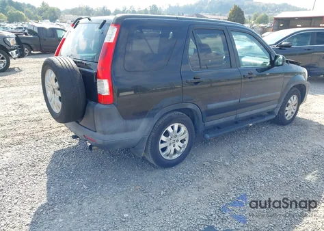 2006 Honda Cr-V Ex из США, поврежденный, VIN SHSRD77886U431091